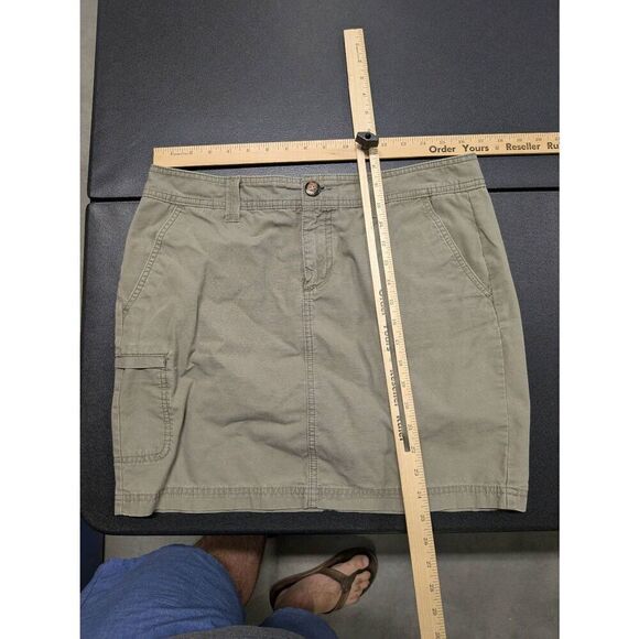 EDDIE BAUER Skirt Tan Brown Mini Women's Size 8 - Picture 6 of 6